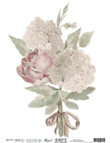 Papel de Arroz Soft 30x41cm. Decoupage PA0054