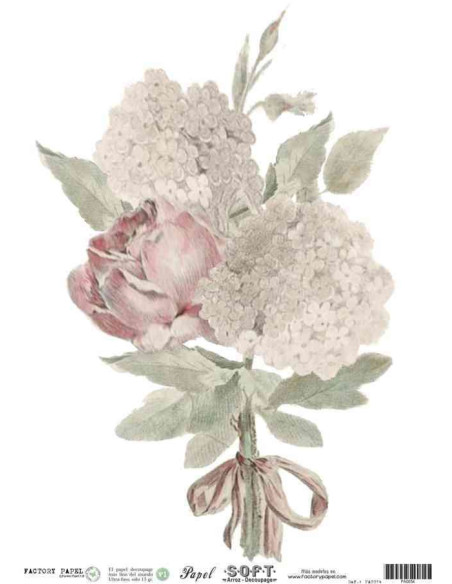 Papel de Arroz Soft 30x41cm. Decoupage PA0054