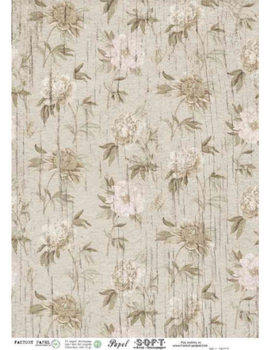 Papel de Arroz Soft 30x41cm. Decoupage PA0071