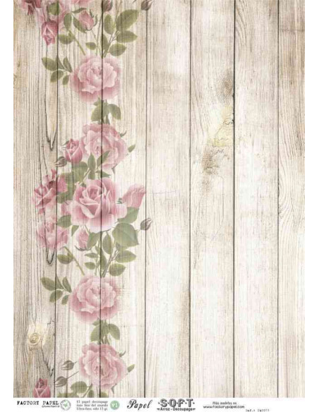 Papel de Arroz Soft 30x41cm. Decoupage PA0075