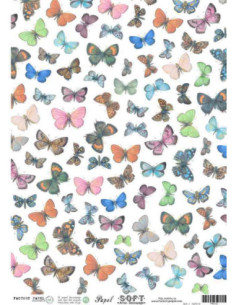 Papel de Arroz Soft 30x41cm. Decoupage PA0132