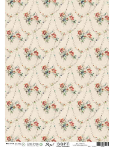 Papel de Arroz Soft 30x41cm. Decoupage PA0140