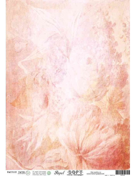 Papel de Arroz Soft 30x41cm. Decoupage PA0154