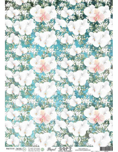 Papel de Arroz Soft 30x41cm. Decoupage PA0165