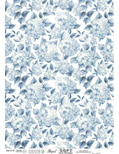 Papel de Arroz Soft 30x41cm. Decoupage PA0201
