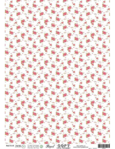 Papel de Arroz Soft 30x41cm. Decoupage PA0205