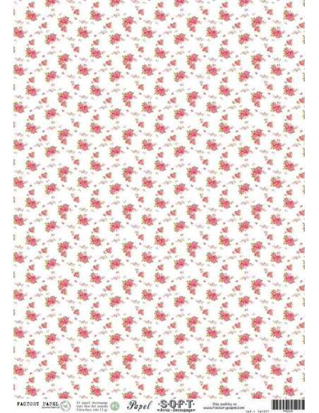 Papel de Arroz Soft 30x41cm. Decoupage PA0205