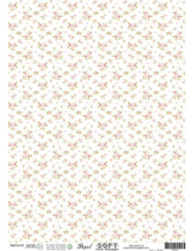 Papel de Arroz Soft 30x41cm. Decoupage PA0206