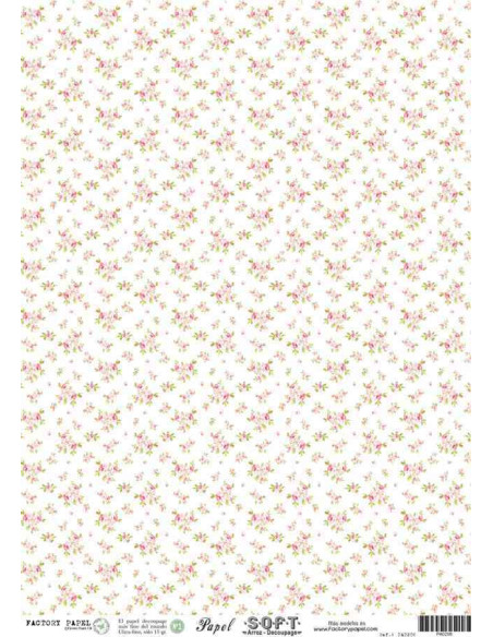 Papel de Arroz Soft 30x41cm. Decoupage PA0206