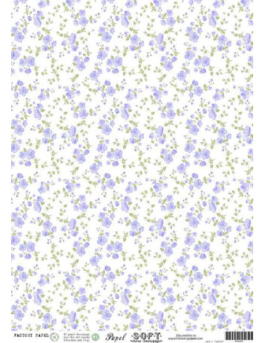 Papel de Arroz Soft 30x41cm. Decoupage PA0207