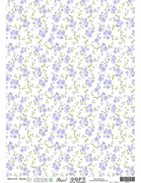 Papel de Arroz Soft 30x41cm. Decoupage PA0207