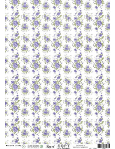 Papel de Arroz Soft 30x41cm. Decoupage PA0208