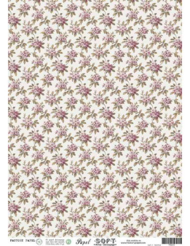 Papel de Arroz Soft 30x41cm. Decoupage PA0212