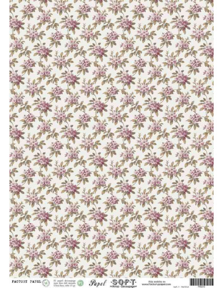 Papel de Arroz Soft 30x41cm. Decoupage PA0212