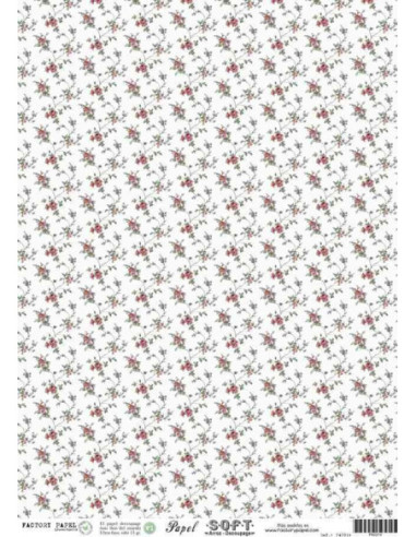 Papel de Arroz Soft 30x41cm. Decoupage PA0214