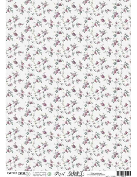Papel de Arroz Soft 30x41cm. Decoupage PA0215