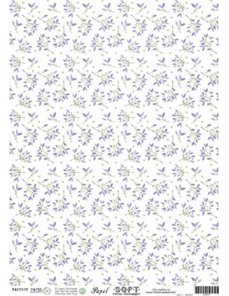 Papel de Arroz Soft 30x41cm. Decoupage PA0217