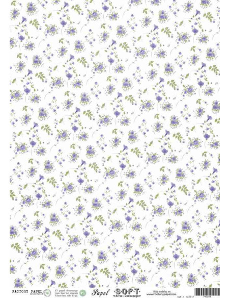 Papel de Arroz Soft 30x41cm. Decoupage PA0218