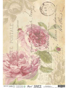 Papel de Arroz Soft 30x41cm. Decoupage PA0655