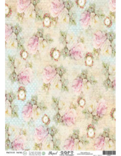 Papel de Arroz Soft 30x41cm. Decoupage PA0657