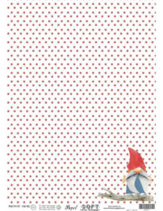 Papel de Arroz Soft 30x41cm. Decoupage PA0917