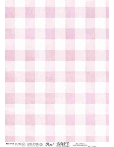 Papel de Arroz Soft 30x41cm. Decoupage PA1201