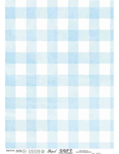 Papel de Arroz Soft 30x41cm. Decoupage PA1202