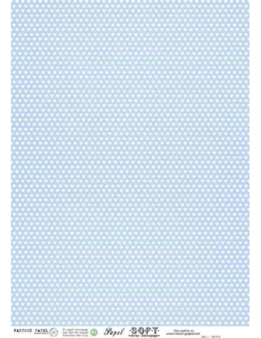 Papel de Arroz Soft 30x41cm. Decoupage PA1204