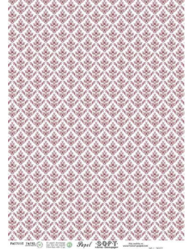 Papel de Arroz Soft 30x41cm. Decoupage PA1209