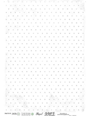 Papel de Arroz Soft 30x41cm. Decoupage PA1214