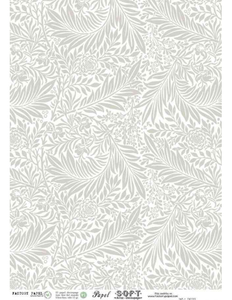 Papel de Arroz Soft 30x41cm. Decoupage PA3021