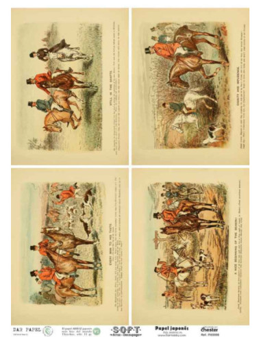 Papel de Arroz Soft 30x41cm. Decoupage PA5008