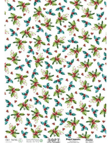 Papel de Arroz Soft 30x41cm. Decoupage PA5017