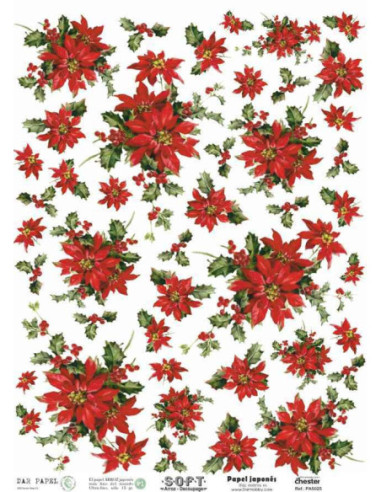 Papel de Arroz Soft 30x41cm. Decoupage PA5025