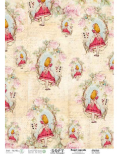 Papel de Arroz Soft 30x41cm. Decoupage PA5041