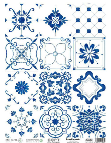 Papel de Arroz Soft 30x41cm. Decoupage PA5146