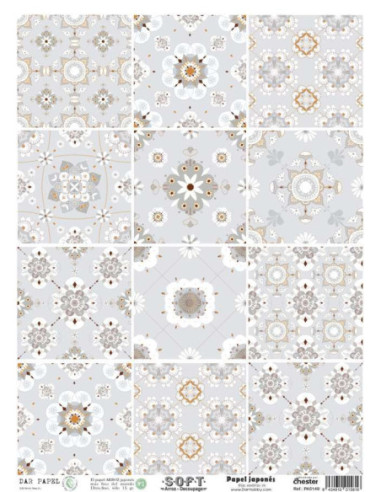 Papel de Arroz Soft 30x41cm. Decoupage PA5149