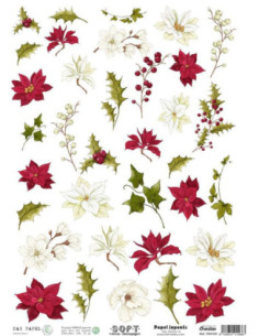 Papel de Arroz Soft 30x41cm. Decoupage PA5165
