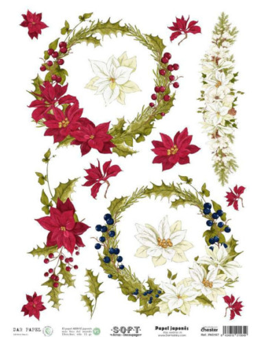 Papel de Arroz Soft 30x41cm. Decoupage PA5167