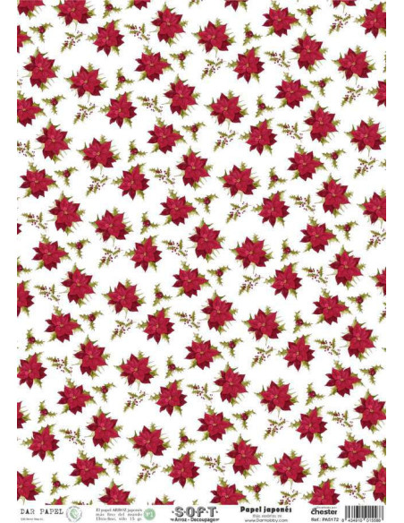 Papel de Arroz Soft 30x41cm. Decoupage PA5172