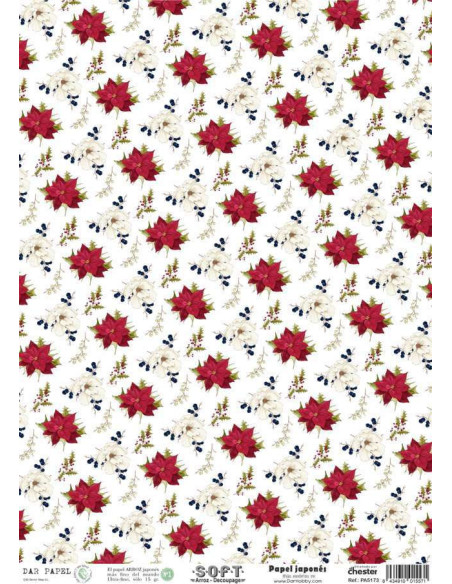 Papel de Arroz Soft 30x41cm. Decoupage PA5173