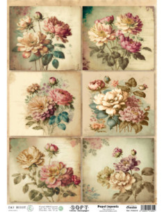 Papel de Arroz Soft 30x41cm. Decoupage PA5219