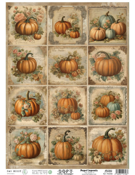 Papel de Arroz Soft 30x41cm. Decoupage PA5408