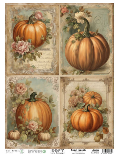Papel de Arroz Soft 30x41cm. Decoupage PA5409