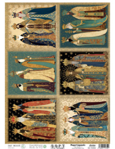 Papel de Arroz Soft 30x41cm. Decoupage PA5503