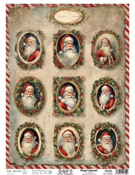 Papel de Arroz Soft 30x41cm. Decoupage PA5528