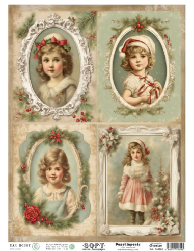 Papel de Arroz Soft 30x41cm. Decoupage PA5562
