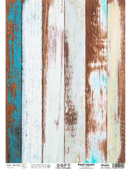 Papel de Arroz Soft 30x41cm. Decoupage PA5583