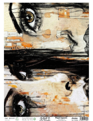 Papel de Arroz Soft 30x41cm. Decoupage PA5584