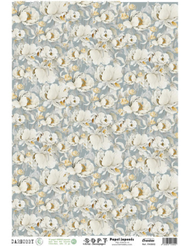 Papel de Arroz Soft 30x41cm. Decoupage PA5602